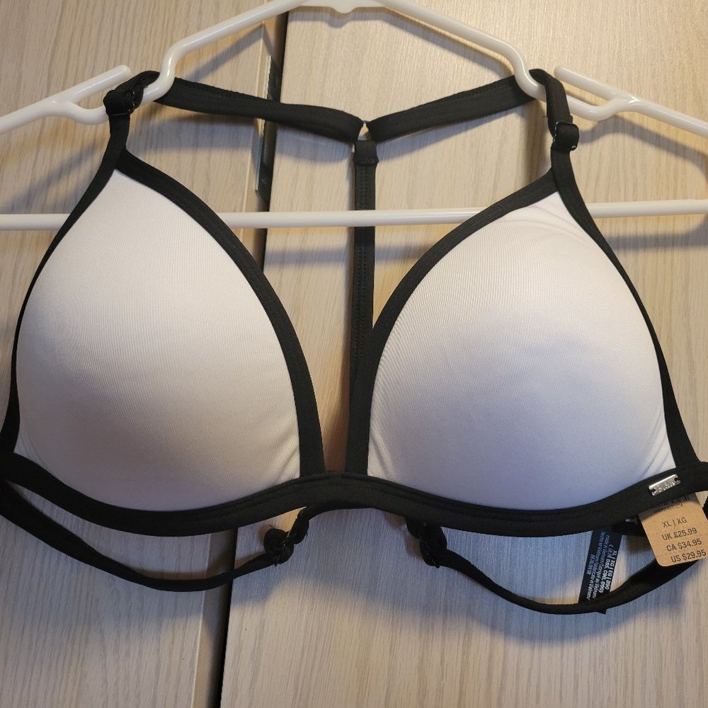 NWT Victoria's Secret Swim Push-up Triangle Top XL